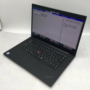 Lenovo ThinkPad P1 20QU-S38E09 Core i7 9850H 2.60GHz/32GB/512GB(NVMe) 〔B0615〕