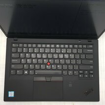 Lenovo ThinkPad X1 Carbon 20KG-S4S800 Core i7 8650U 1.90GHz/16GB/256GB(NVMe) 〔B0801〕_画像3
