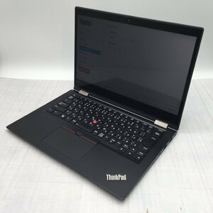 【難あり】 Lenovo ThinkPad X390 Yoga 20NQ-S2SF3H Core i7 8665U 1.90GHz/16GB/なし 〔B0701〕