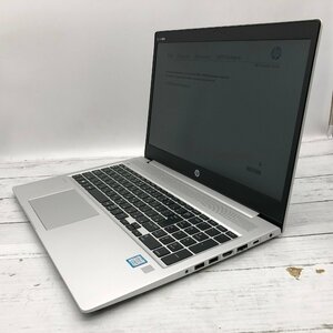 Hewlett-Packard HP ProBook 450 G6 Core i5 8265U 1.60GHz/8GB/128GB(SSD) 〔C0332〕