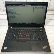 Lenovo ThinkPad T480s 20L8-S73407 Core i7 8650U 1.90GHz/16GB/256GB(NVMe) 〔B0814〕_画像2