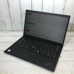 Lenovo ThinkPad X1 Carbon 20QE-S8GP0Q Core i7 8665U 1.90GHz/16GB/なし 〔B0227〕