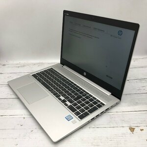 Hewlett-Packard HP ProBook 450 G6 Core i5 8265U 1.60GHz/8GB/256GB(NVMe) 〔C0203〕