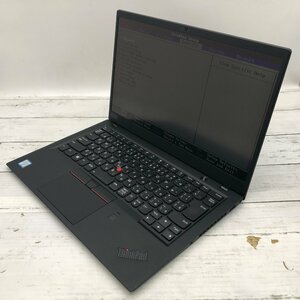 Lenovo ThinkPad X1 Carbon 20KG-S3W81K Core i7 8650U 1.90GHz/16GB/なし 〔B0718〕