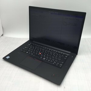 Lenovo ThinkPad P1 20QU-S2UN00 Intel Xeon E-2276M 2.80GHz/32GB/512GB(NVMe) 〔B0712〕