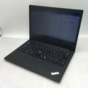 Lenovo ThinkPad E490 20N8-CTO1WW Core i5 8265U 1.60GHz/16GB/256GB(NVMe) 〔B0513〕