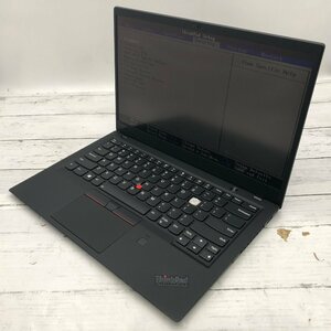 [ with defect ] Lenovo ThinkPad X1 Carbon 20KG-S7XP1Z Core i7 8650U 1.90GHz/16GB/ none (B0721)