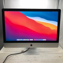 Apple iMac Retina 5K 27-inch 2017 Core i7 4.20GHz/16GB/28GB(NVMe)/1TB 〔0515D02〕_画像1