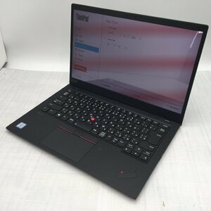 Lenovo ThinkPad X1 Carbon 20QE-S0410V Core i7 8665U 1.90GHz/16GB/256GB(NVMe) (B0805)