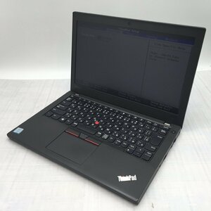 Lenovo ThinkPad X270 20K5-S18Y00 Core i7 6500U 2.50GHz/16GB/256GB(NVMe) 〔B0601〕
