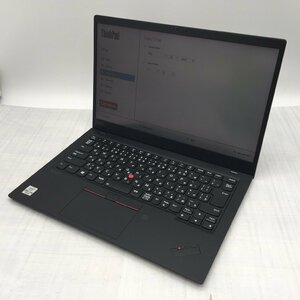 Lenovo ThinkPad X1 Carbon 20UA-S0JK0A Core i7 10610U 1.80GHz/16GB/512GB(NVMe) (B0812)