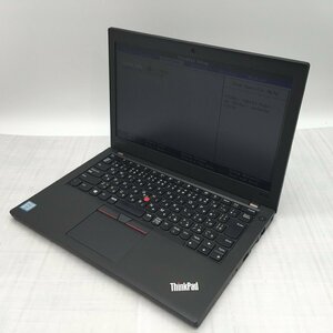 Lenovo ThinkPad X270 20K5-S18Y00 Core i7 6500U 2.50GHz/16GB/256GB(NVMe) 〔B0604〕