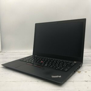 【難あり】 Lenovo ThinkPad T470s 20HG-S6UP1Q Core i7 7600U 2.80GHz/16GB/なし 〔B0125〕