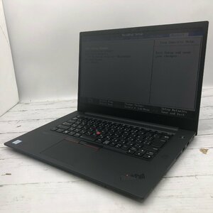 Lenovo ThinkPad P1 20QU-S2G31U Core i7 9850H 2.60GHz/32GB/なし 〔B0129〕