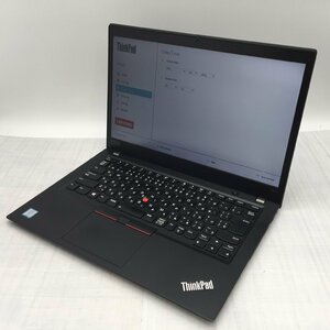Lenovo ThinkPad T490s 20NY-S3L71Q Core i7 8665U 1.90GHz/16GB/512GB(NVMe) 〔B0507〕