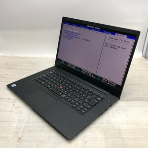 Lenovo ThinkPad P1 20QU-S2G31U Core i7 9850H 2.60GHz/32GB/なし 〔A0621〕