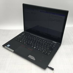 【難あり】 Lenovo ThinkPad X1 Yoga 20LE-S3482L Core i7 8650U 1.90GHz/16GB/512GB(NVMe) 〔B0715〕