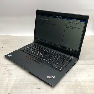 Lenovo ThinkPad T470s 20HG-S6UP1Q Core i7 7600U 2.80GHz/16GB/なし 〔A0628〕