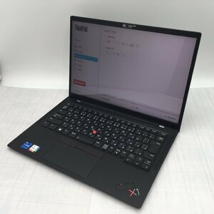 Lenovo ThinkPad X1 Carbon 20XX-S3LA0R Core i7 1185G7 3.00GHz/32GB/256GB(NVMe) 〔B0731〕