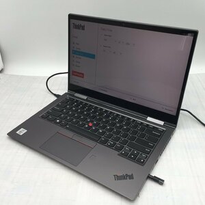 【難あり】 Lenovo ThinkPad X1 Yoga 20UC-S0YB0Y Core i7 10610U 1.80GHz/16GB/256GB(NVMe) 〔B0801〕