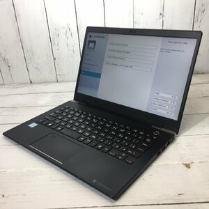 TOSHIBA dynabook G83/M Core i7 8650U 1.90GHz/8GB/256GB(NVMe) 〔B0233〕