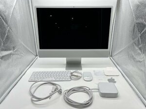★ Apple/iMac 24-inch Retina4.5Kディスプレイ MGPD3J/A シルバー/M1チップ/メモリ8GB/SSD512GB/Wi-Fi内臓