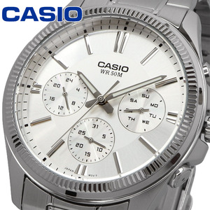 CASIO カシオ 腕時計 メンズ チープカシオ チプカシ 海外モデル クォーツ マルチカレンダー MTP-1375D-7AV