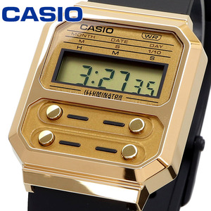 CASIO カシオ 腕時計 メンズ レディース チープカシオ チプカシ 海外モデル F-100復刻モデル デジタル A100WEFG-9A