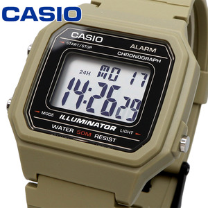 【父の日】 CASIO カシオ 腕時計 メンズ レディース チープカシオ チプカシ 海外モデル デジタル W-217H-5AV
