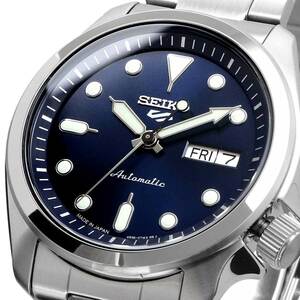 【父の日 ギフト】SEIKO セイコー 腕時計 メンズ 海外モデル Made in japan ファイブ 5スポーツ 自動巻き SRPE53