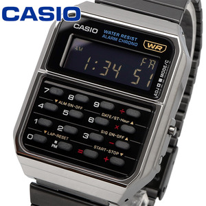 【父の日 ギフト】CASIO カシオ 腕時計 メンズ レディース チープカシオ チプカシ 海外モデル 電卓 デジタル CA-500WEGG-1B