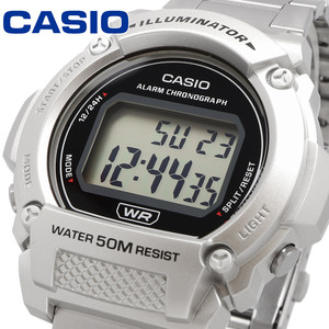【父の日 ギフト】CASIO カシオ 腕時計 チープカシオ チプカシ 海外モデル フルメタル メンズ W-219HD-1AV