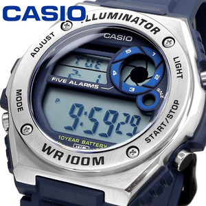 【父の日 ギフト】CASIO カシオ 腕時計 メンズ チープカシオ チプカシ 海外モデル デジタル 防水 MWD-100H-2AV