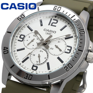 【父の日 ギフト】CASIO カシオ 腕時計 メンズ チープカシオ チプカシ 海外モデル クォーツ マルチカレンダー MTP-VD300-3B