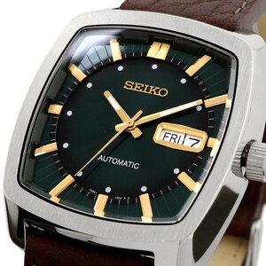 【父の日 ギフト】SEIKO セイコー 腕時計 メンズ 海外モデル RECRAFT SERIES 復刻 自動巻き SNKP27