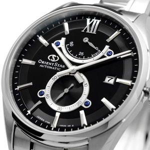 [ День отца подарок ]ORIENT Orient наручные часы мужской Orient Star внутренний стандартный товар тонкий Date самозаводящиеся часы RK-HK0003B