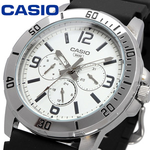 【父の日 ギフト】CASIO カシオ 腕時計 メンズ チープカシオ チプカシ 海外モデル クォーツ マルチカレンダー MTP-VD300-7B