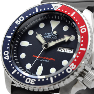 SEIKO セイコー 腕時計 メンズ 海外モデル MADE IN JAPAN ネイビーボーイ 自動巻き ダイバーズ SKX009J