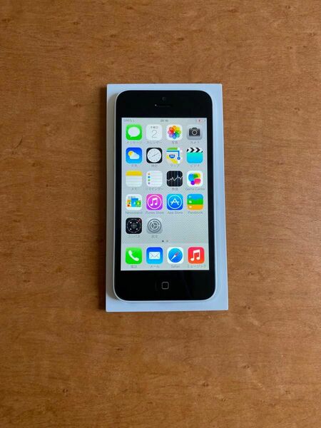 iPhone5c White 16GB Softbank バッテリー89％美品