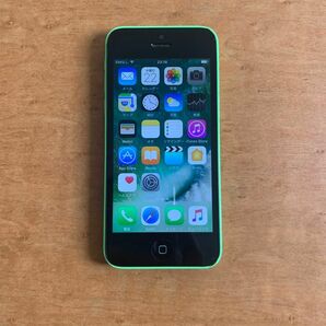 iPhone 5c Green 32GB AU バッテリー80%