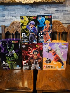 新品未開封 一番くじ ドラゴンボール フィギュア未来への決闘!! ABCE ラストワン フィギュア セット