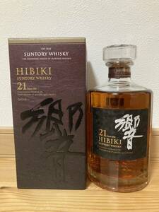 .21 year box attaching Suntory whisky 700ml