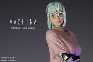 MACHINA プリントガレージキット　リアルフィギュア　塗装済み完成品　さいそう　静岡ホビーショー展示作品