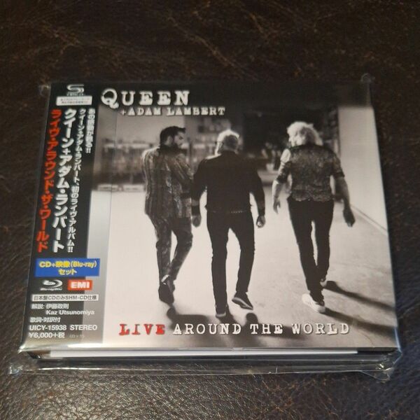  ライヴアラウンドザワールド (Blu-ray Disc) CD クイーン+アダムランバート Blu-ray