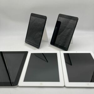 0508 Apple iPad iPadmini 16GB 64GB 計5台 ジャンク品 まとめ売り s20000 ヤ80 B303