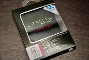 坂本ラヂヲ DCG-RC02 [Ricoh GR III カメラ液晶保護ガラス GRAMAS Extra Glass] 新品同様品