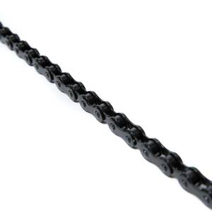 Izumi x MASH Jet Black Chain BLK/SIL 1/2 x 1/8ピスト、BMX、シングルギヤ用チェーン