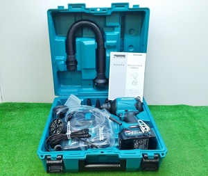 未使用 makita マキタ 40Vmax 充電式エアダスタ 2.5Ah バッテリ 充電器 ケース 各種アタッチメント 付 AS001GRD ③