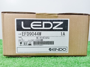 未使用 ENDO 遠藤照明 LED 軒下用浅型ベースダウンライト Φ100 EFD9044W ②