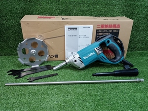 未使用 makita マキタ カクハン機 羽根径 165mm UT1305 ②